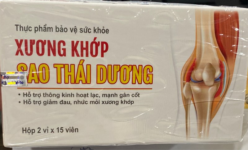 Xương khớp Sao Thái Dương (H*2vỉ*15viên) - VN
