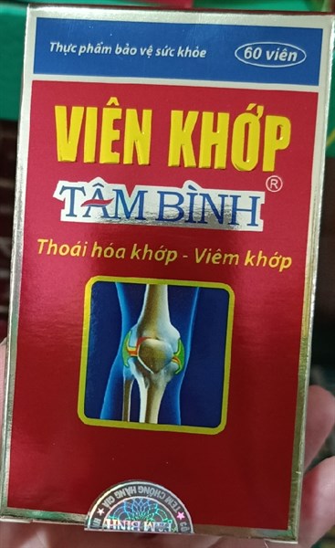 Viên khớp Tâm Bình (Lọ*60viên) - Tâm Bình