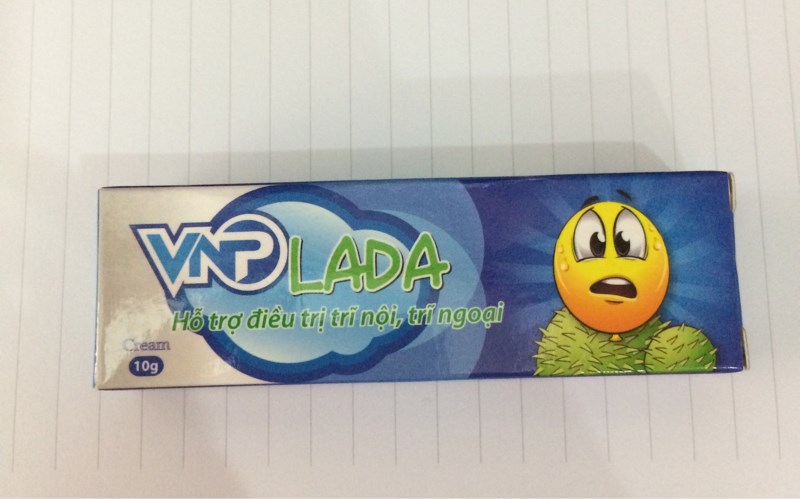 VNP Lada 10g (Hỗ trợ điều trị trĩ nội, trĩ ngoại) - PP VNP (Tub)
