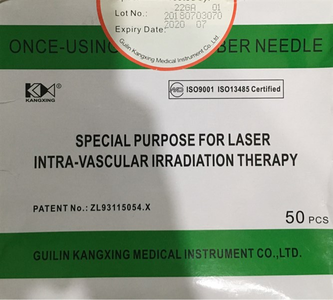 Kim Laser nội mạch (Hộp 50cái) - China