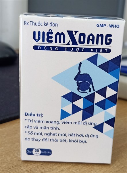 Viêm xoang Đông Dược Việt (Lọ*50viên) - Kiến Tạo Việt