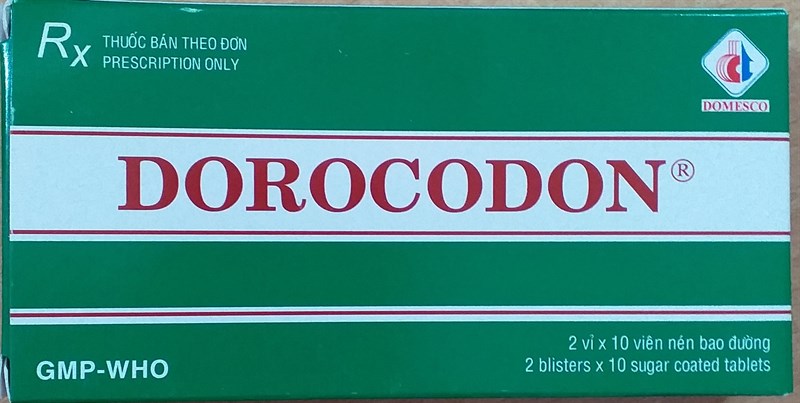 Dorocodon (Hộp 2vỉ x 10viên) - CTCPXNKYT Domesco