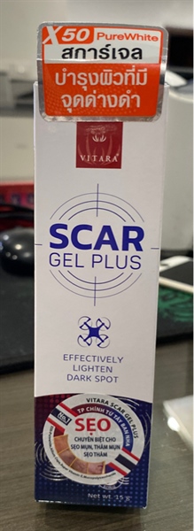 Gel thoa sẹo Vitara Scar gel plus 15g - Thái Lan