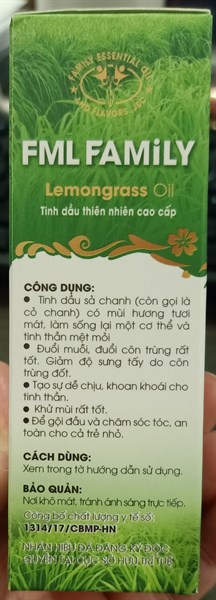 Tinh dầu Sả chanh 30ml - Family 2