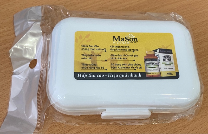 Hộp chia liều thuốc - Mason