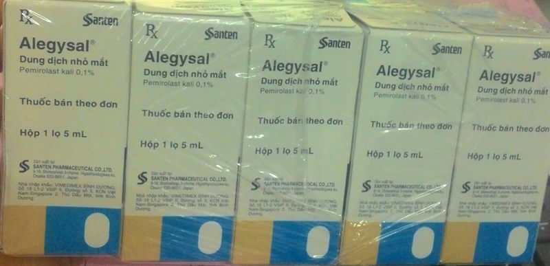 DD nhỏ mắt Alegysal 5ml - Japan