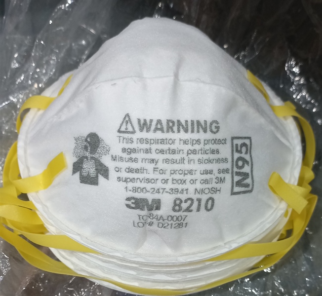 Khẩu trang N95 (3M 8210) (K*8Hộp 20 cái) - 3M/Korea