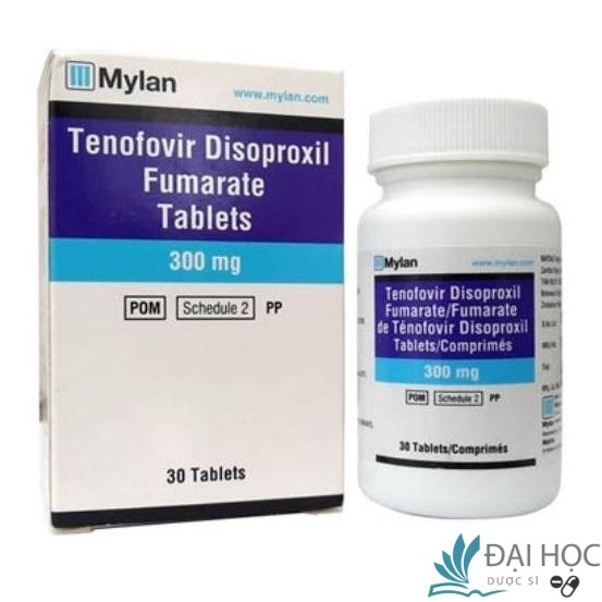 Tenofovir 300mg (Lọ*30viên) - My Lan/ấn Độ