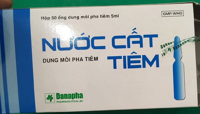 Nước cất 5ml (H*50ống) - Danapha