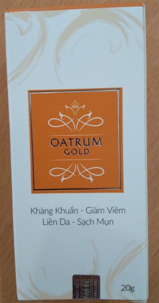 Oatrum gold 20g (Giúp kháng khuẩn, giảm viêm, liền da, sạch mụn) - Nhân Hưng