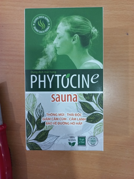 Dung dịch mũi họng Phytocine Sanna (H*10gói*15ml) - 3T