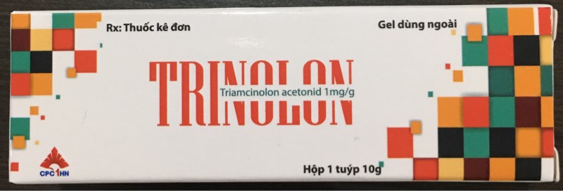 Trinolon 10g - Triamcinolon acetonid 1mg/g - CPC1