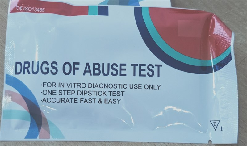Test ma túy 4 chỉ số (Drugs of abuse test) (MOP/MDMA/THC/MET(Hộp 1 test) - China 2