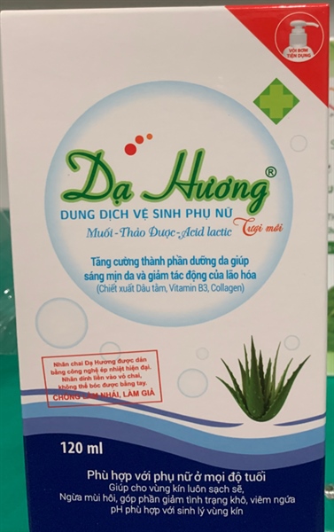 Dạ hương lô hội tươi mới có vòi bơm 120ml - Hoa Linh