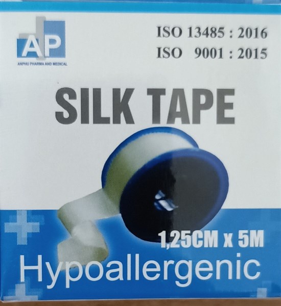 Băng dính lụa Silk Tape 1,25cm*5m (Cọc*12cuộn) - VN/An Phú
