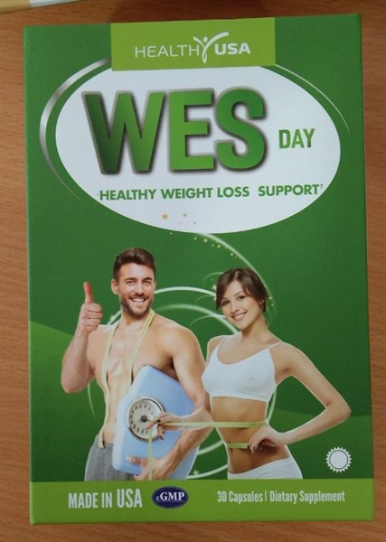 Wes day (Giảm mỡ, giảm cân) (Lọ*30viên) - Healthy USA