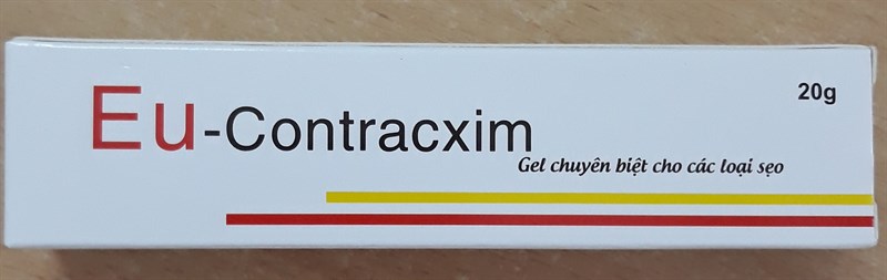 Gel bôi chuyên biệt cho các loại sẹo Eu - Contracxim 20g - Armephaco