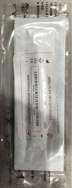 Nẹp bản nhỏ cho vit 3,5 x 6 lỗ dài 73 2