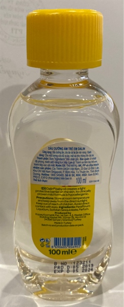 Dầu dưỡng ẩm trẻ em Dalin 100ml - Thổ Nhĩ Kỳ 2