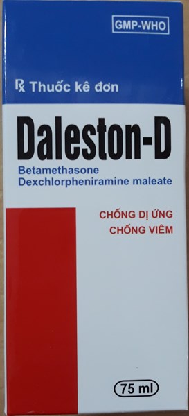 Daleston - D 75ml (Chống dị ứng, chống viêm) - TW3