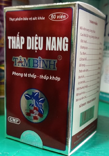 Thấp diệu nang Tâm Bình (lọ*60viên) - Tâm Bình
