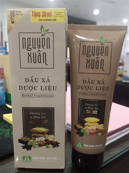 Dầu xả dược liệu Nguyên xuân 180ml - Hoa Linh