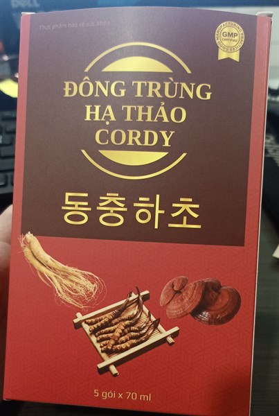 Đông trùng hạ thảo Cordy (H*5gói*70ml) - BMP