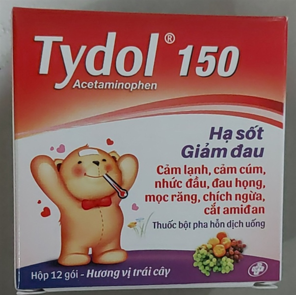 Tydol 150 (Hạ sốt giảm đau) (Hộp 12 gói) - OPV