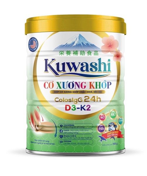Kuwashi Cơ Xương khớp 900g (dành cho người từ 18 tuổi trở lên) - Capital Milk/VN