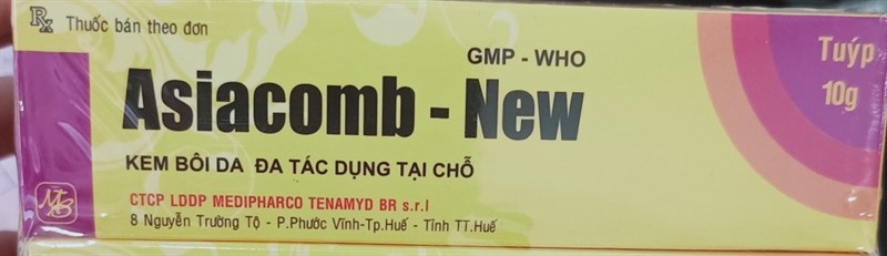 Kem bôi da Asiacomb - new 10g - Tenamyd