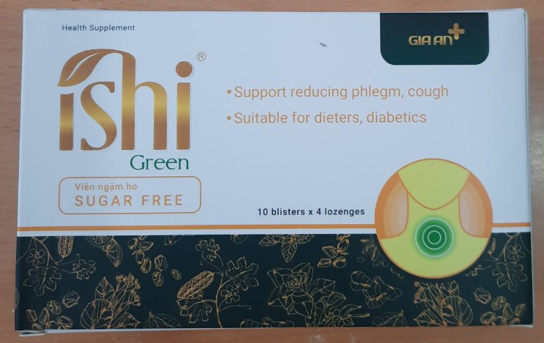 Viên ngậm ho Ishi Green (H*10vỉ*4viên) - ADC (Gia An)