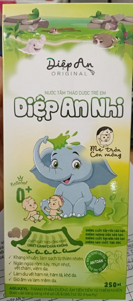 Diệp an nhi 250ml (Nước tắm thảo dược trẻ em) - Dược Khoa