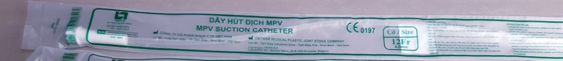 Dây hút dịch MPV không nắp số 12 (Túi*20cái) - Y tế Việt Nam