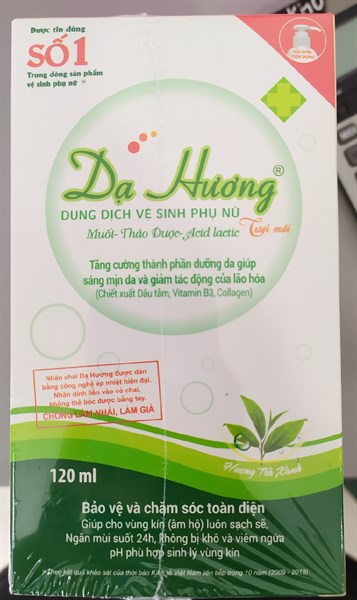 Dạ hương trà xanh tươi mới có vòi 120ml - Hoa Linh