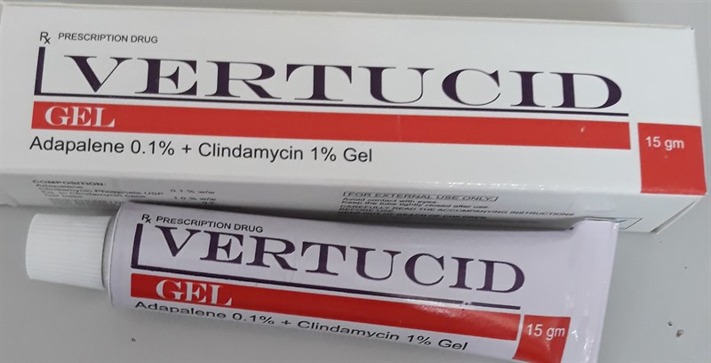 Vertucid 15g (Điều trị tình trạng da bị mụn) - Ấn Độ
