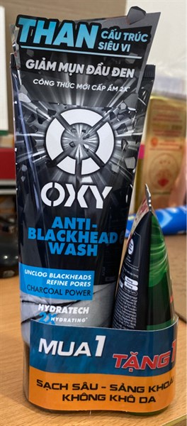 Kem rửa mặt Oxy Anti - Blackhead wash 100g - Rohto/VN