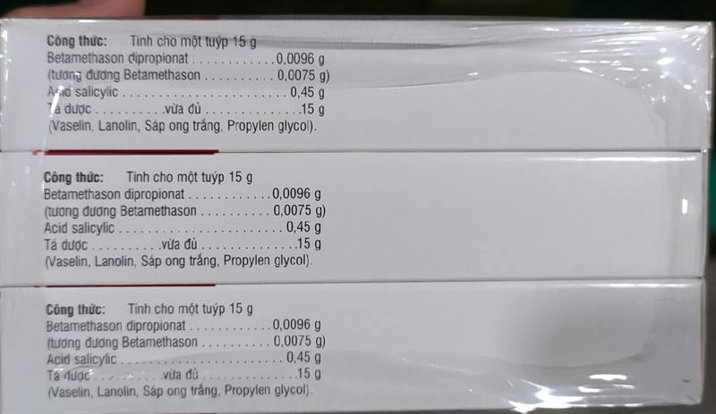 Qbisalic 15g (Salicylic acid + betamethason) - CTCPDP Quảng Bình 2