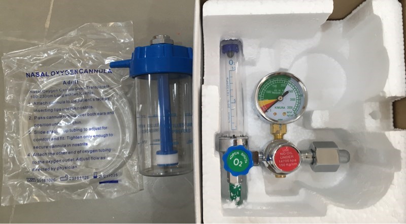 Đồng hồ oxy - Trung Quốc