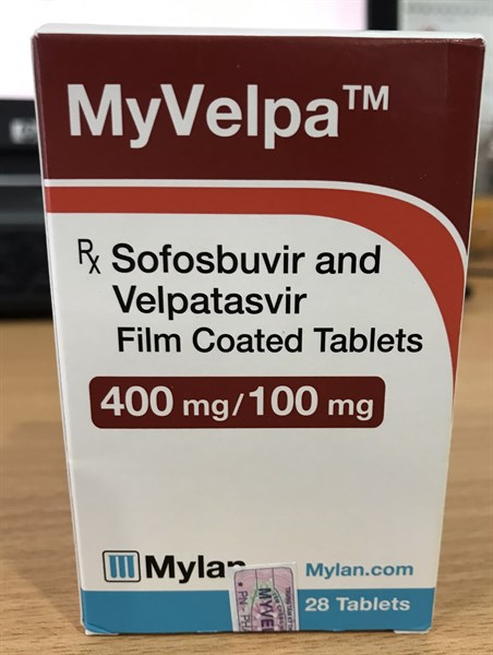 Myvelpa 400mg/100mg (Lọ*28viên) - ấn Độ
