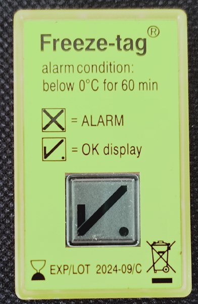 Chỉ thị đông băng Freeze - tag