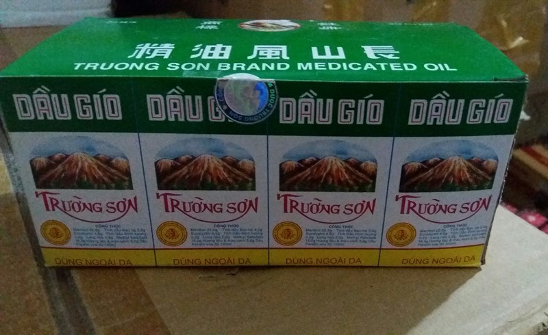 Dầu gió Trường Sơn (Kiện 12H x 20 lọ) - TS