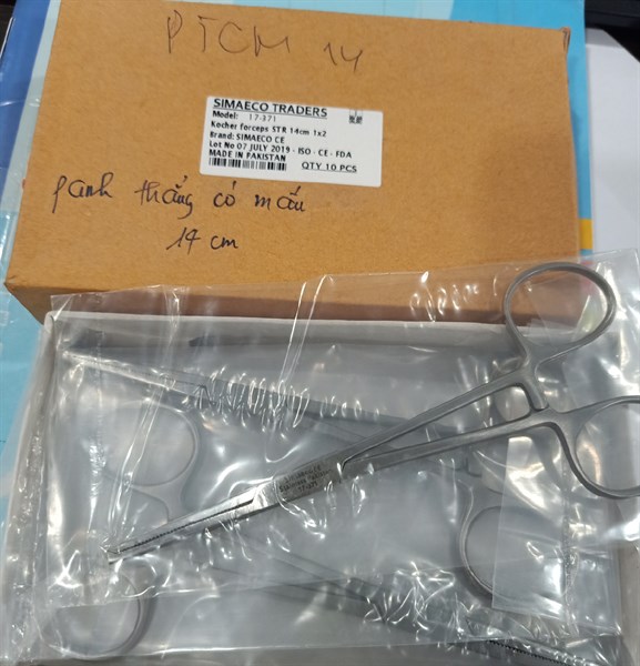 Panh thẳng có mấu 14cm - Simaeco/Pakistan