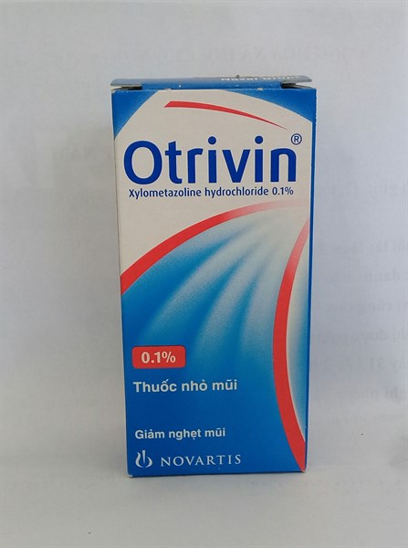Otrivin 0,1% Drops 10ml - Thụy Sỹ
