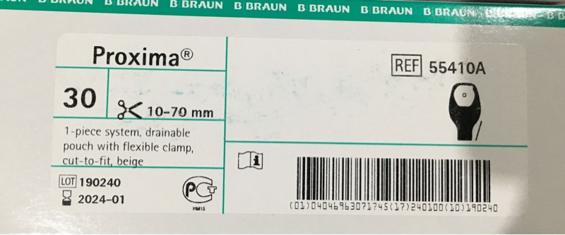 Proxima (Hộp 30 cái) (Túi hậu môn nhân tạo) - B/Braun
