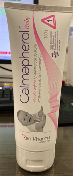 Calmapherol Baby milk 180g (Sữa dưỡng ẩm và chăm sóc da bé hằng ngày) - ba Lan