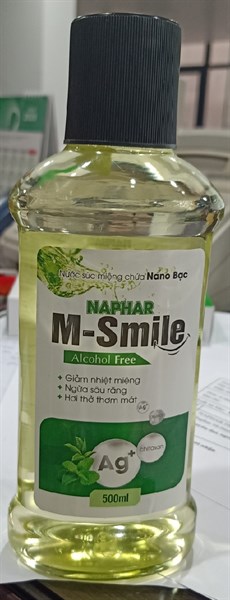Nước súc miệng Naphar M - Smile 500ml (K*21chai) - Nam Hà