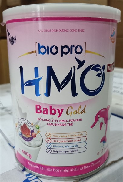 Sữa Biopro HMO Nano Baby gold 400g Nanofood (0 - 12 tháng)