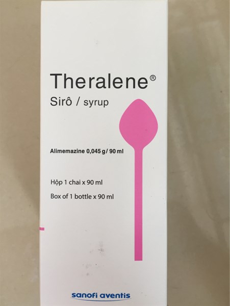 Theralene 90ml (Alimemazine) (Kiện 60 lọ) - Pháp