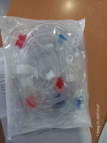 Dây máu thận nhân tạo (Bộ dây lọc thận thành phẩm BTQ bơm 35 vuốt 8 - 106WKD) - Bioteque/Taiwan 2