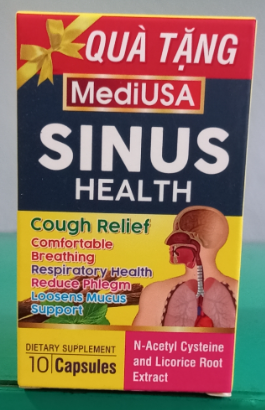 Sinus Health (Hộp 10 viên) - Mediusa/USA